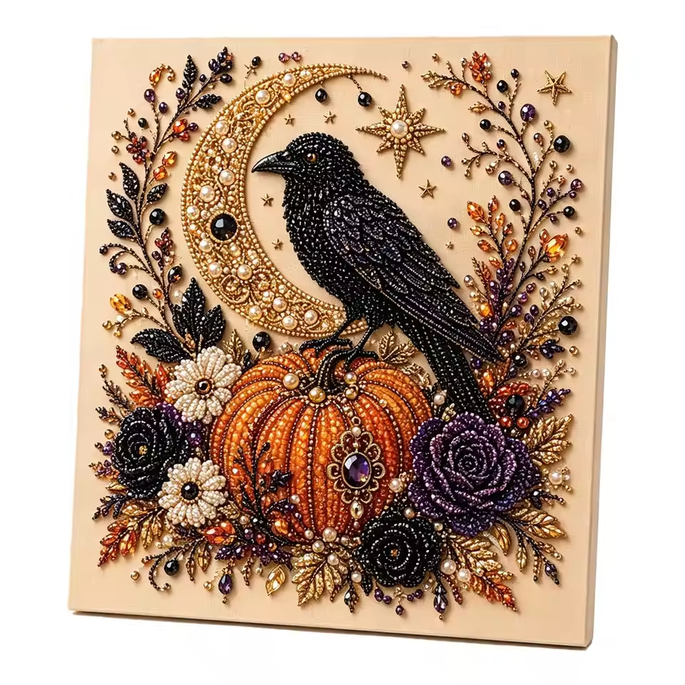 Halloween Ghost Pearl Art Kit