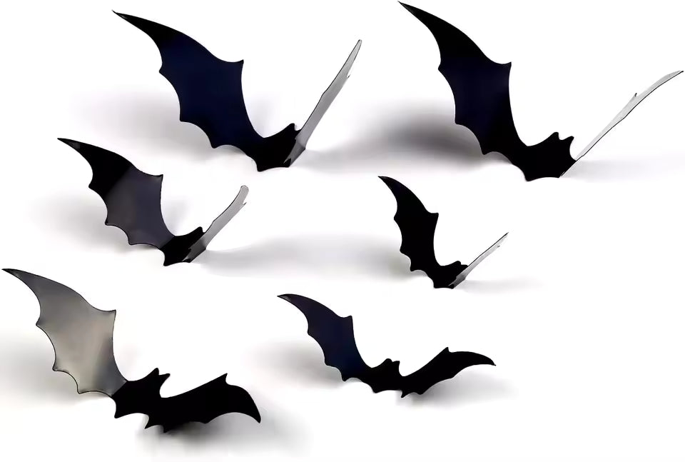 3D Bat Wall Decorations